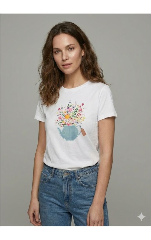 CAMISETA REGADERA BLANCO