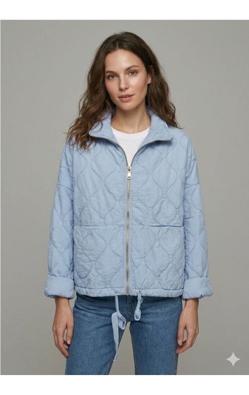 CHAQUETA LETTI CELESTE 2