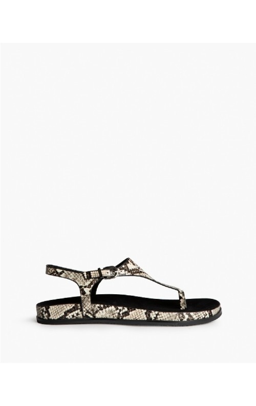 SANDALIA ANIMAL SERPIENTE