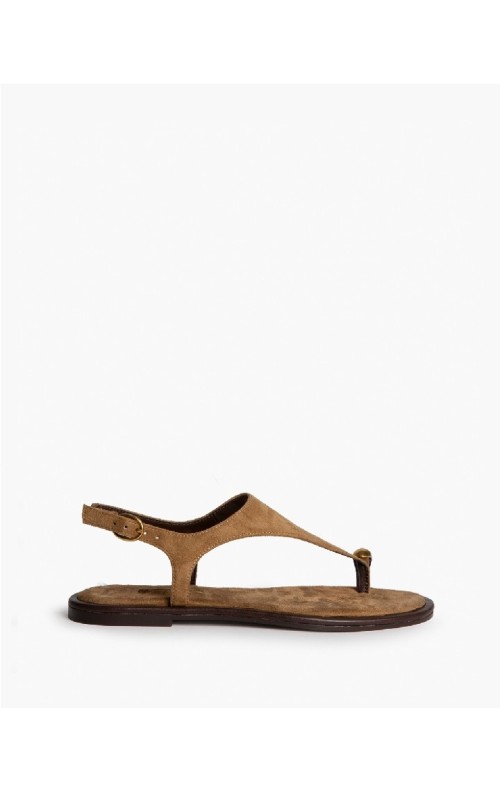 SANDALIA ANILLO CAMEL