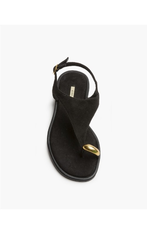 SANDALIA ANILLO NEGRO