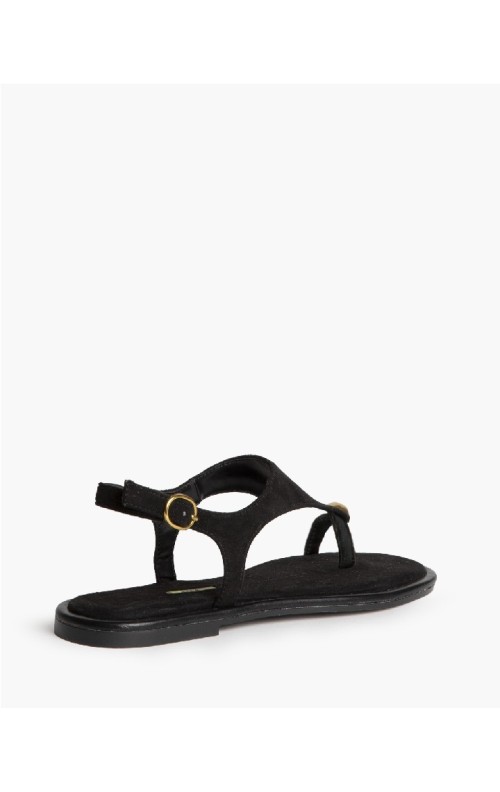 SANDALIA ANILLO NEGRO