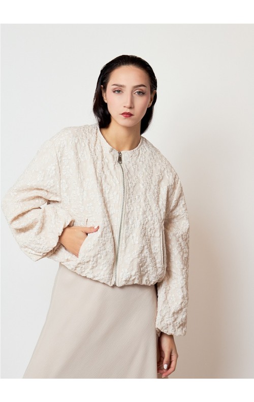 BOMBER BOMBAY BEIGE