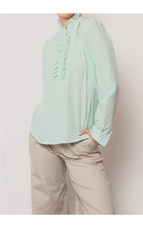 BLUSA FERNANDA VERDE AGUA