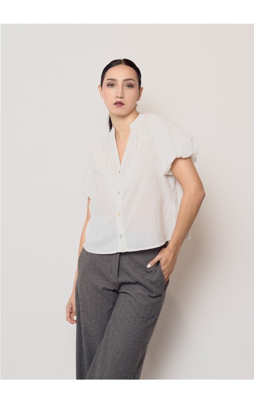 BLUSA BERTA BLANCO
