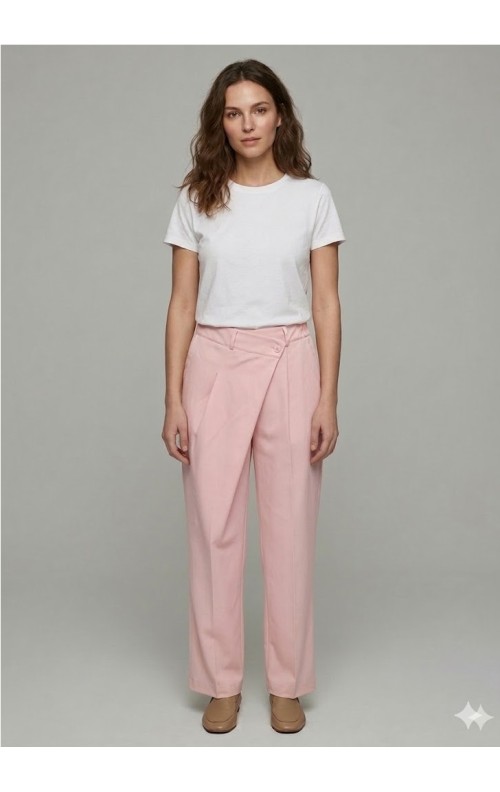 PANTALON CRUZADO ROSA