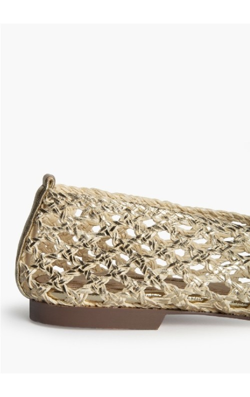 BAILARINA TRENZADA ORO