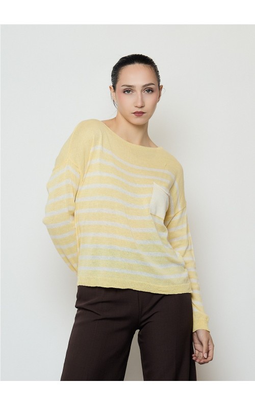 JERSEY BOLSILLO AMARILLO