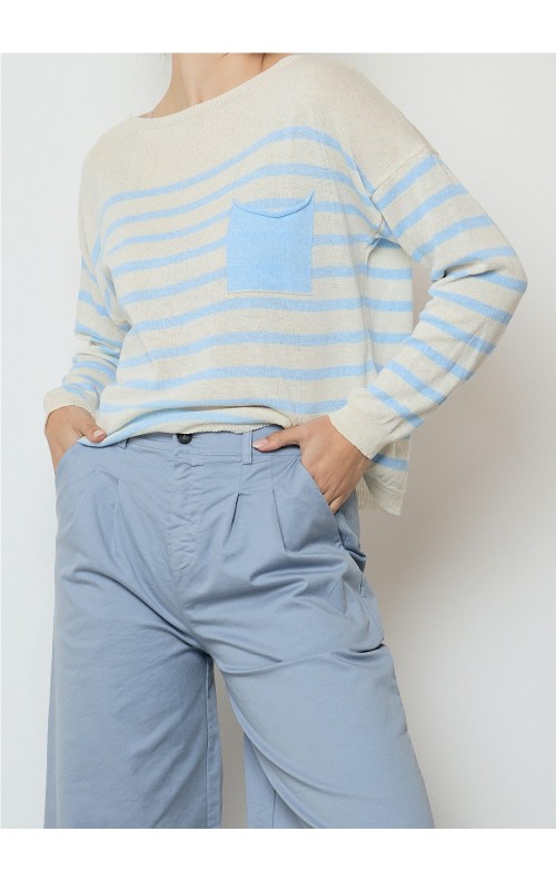 JERSEY BOLSILLO CELESTE 2