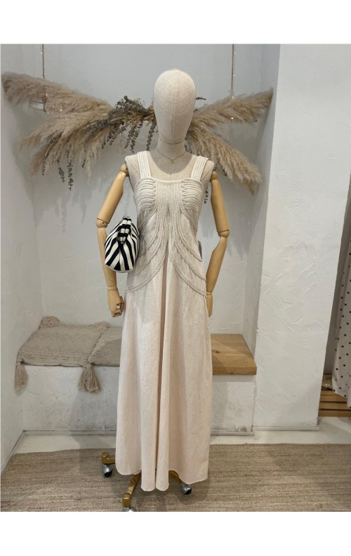 VESTIDO IRINA BEIGE