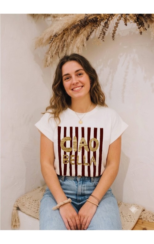 CAMISETA CIAO BLANCO