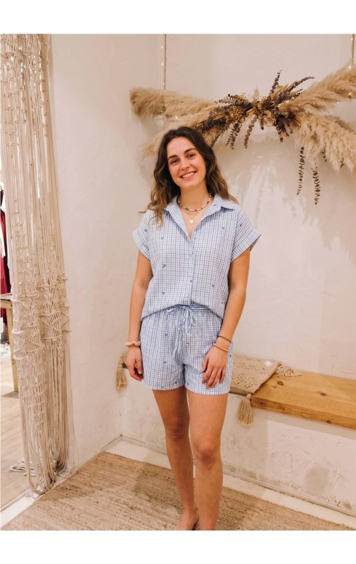 BERMUDA LOVES VICHY CELESTE
