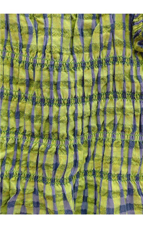 TOP VICHY FLUOR VERDE 2