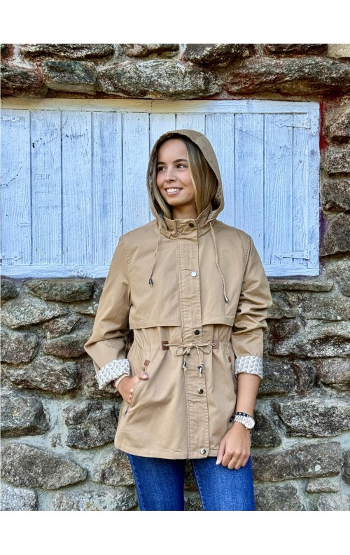 PARKA SAFARI CAMEL