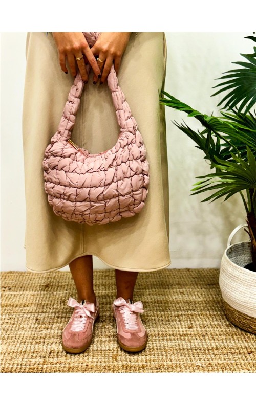 BOLSO MEDIUM TRENDY ROSA...